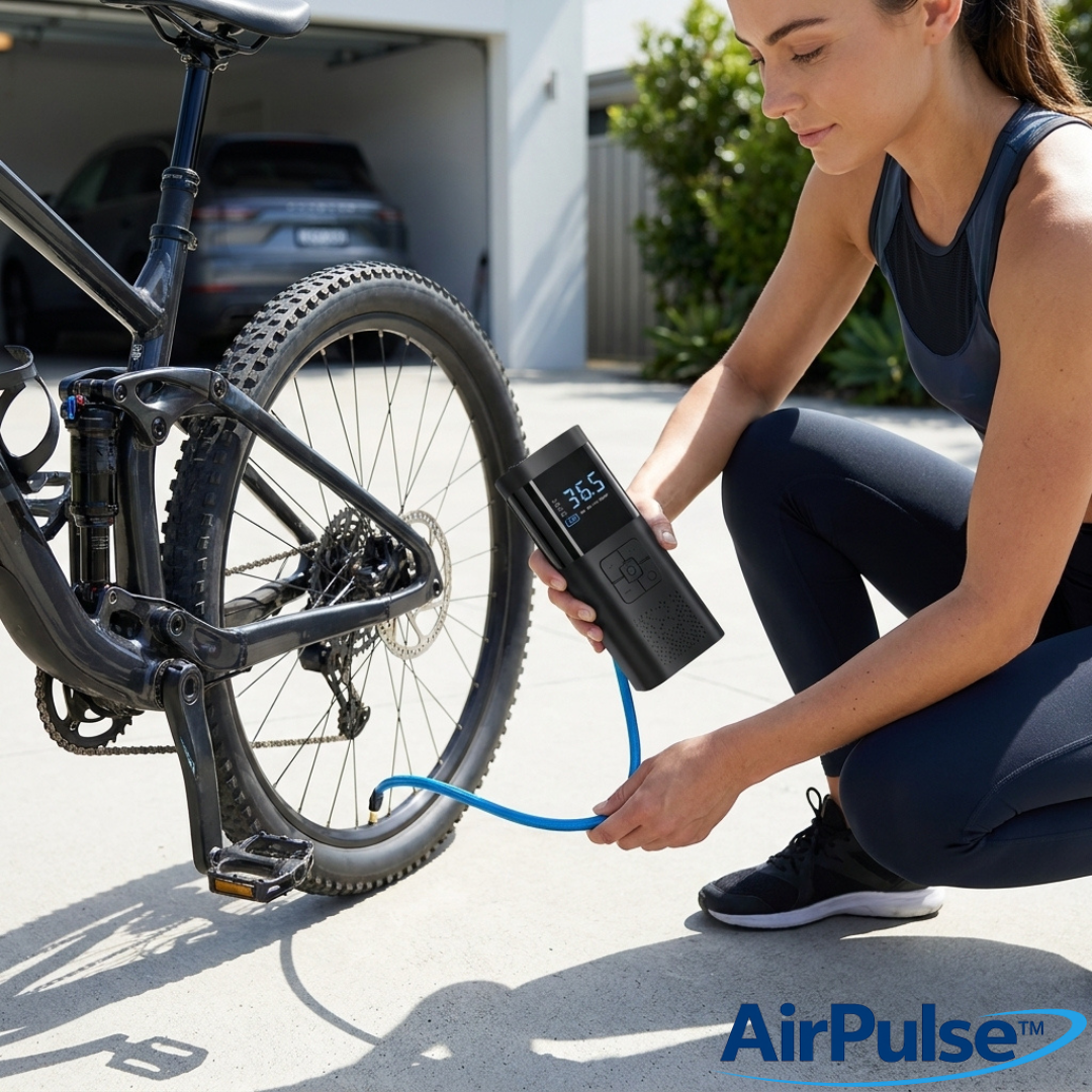 The AirPulse™ Portable Tyre inflator
