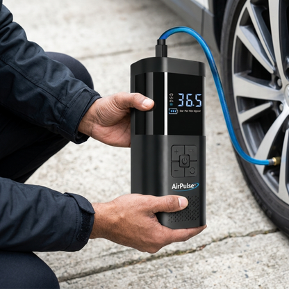 The AirPulse™ Portable Tyre inflator