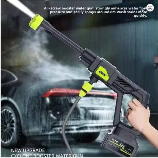 green pressure washer